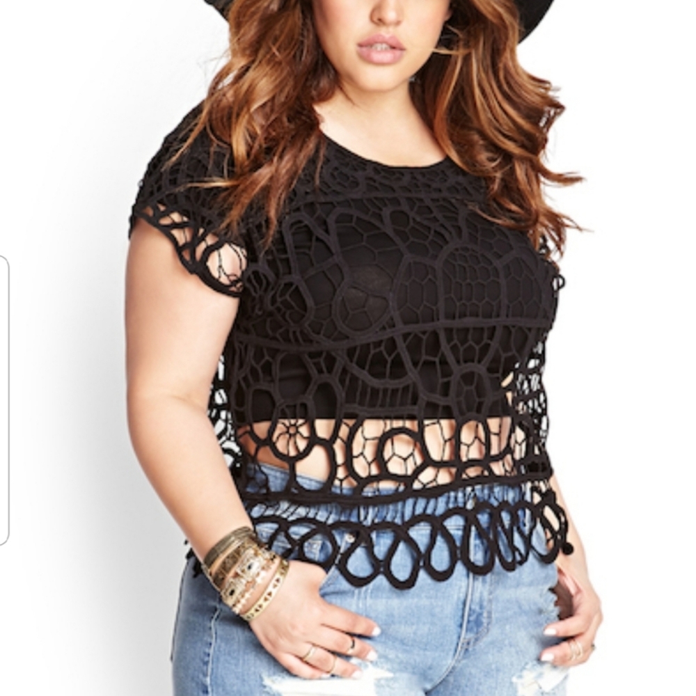 Plus size cotton top